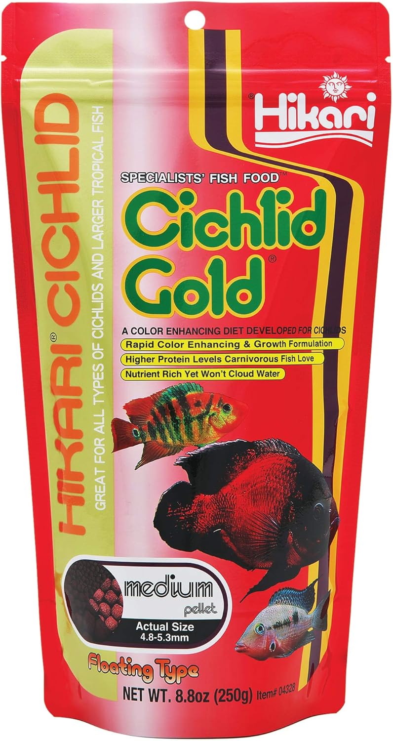 Hikari Cichlid Gold Fish Food - Medium Pellets, 250g - Image 4