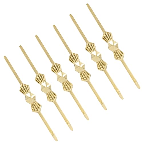 Murtenze 300Pcs Chandelier Connectors Clips Pins - Chandelier Replacements for Fastening Crystals Parts (40mm Gold) - Image 3