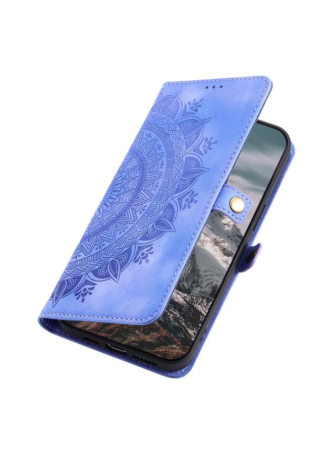 اس-توب جراب لهاتف موتورولا موتو جي 55 مصنوع من الجلد المنقوش بنقشة الطوطم - Image 4