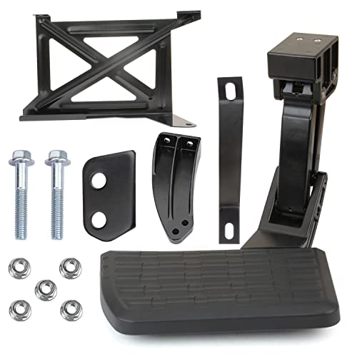 MITZONE Tundra Rear Bed Step Compatible wit Toyota Tundra 2014 2015 2016 2017 2018 2019 2020 2021 - Image 1