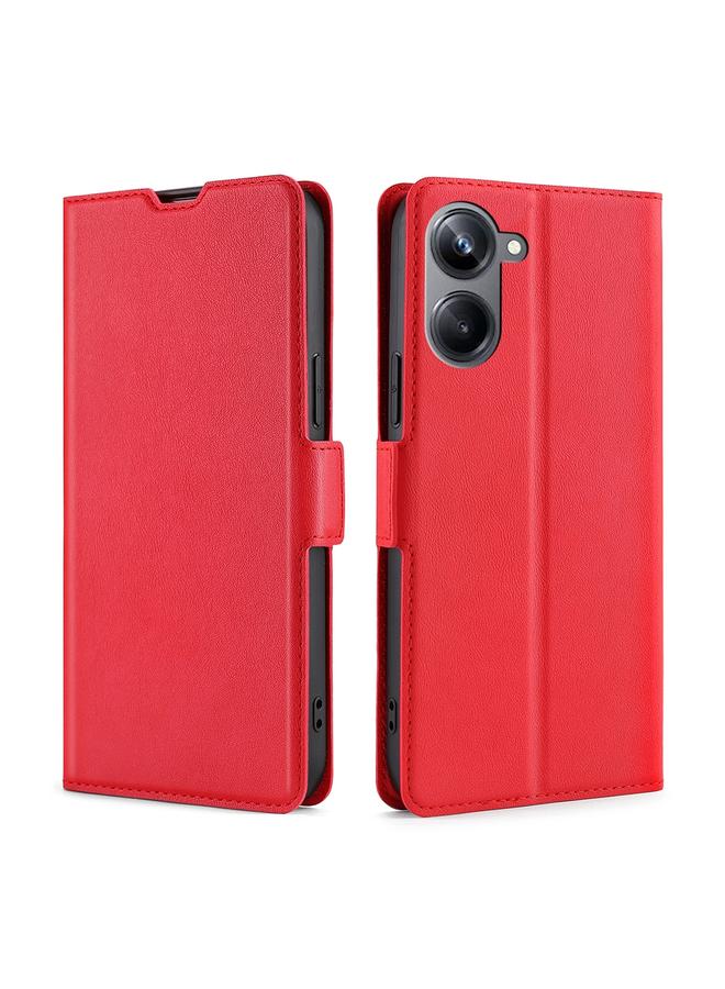 S-TOP Case For Realme 10 Pro 5G Ultra-thin Voltage Side Buckle Horizontal Flip Leather Phone Case - Image 1