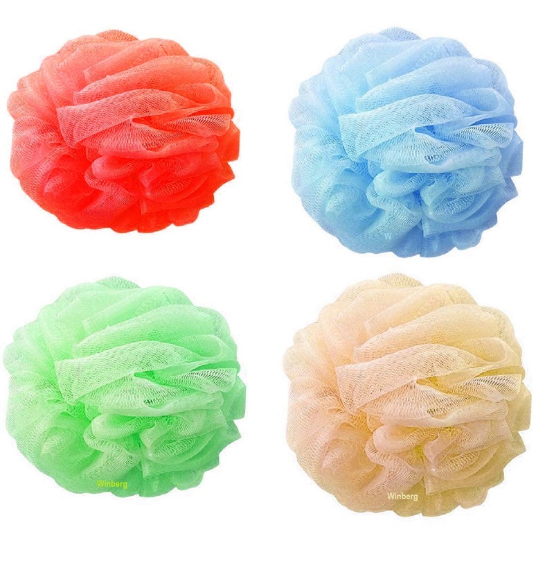 Winberg Loofah Combo Pack of 4 Loofa04 - Image 1