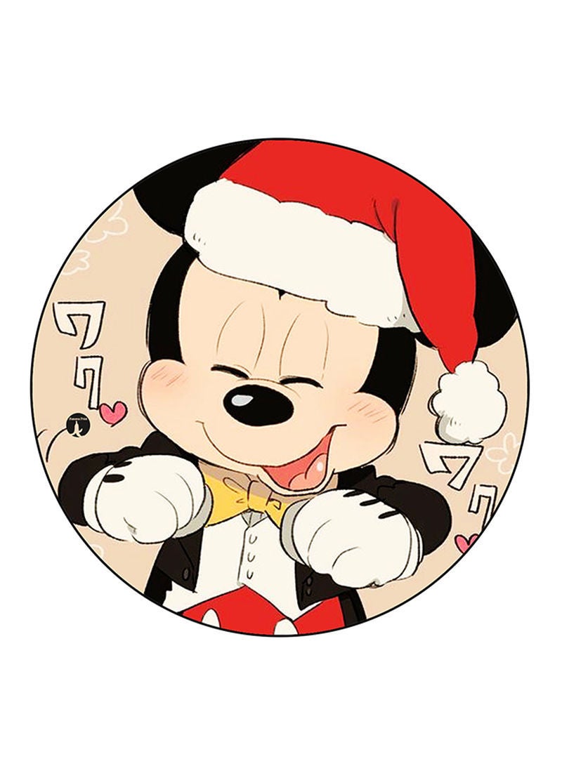 RKN Disney Printed Mouse Pad  Round  Multicolour