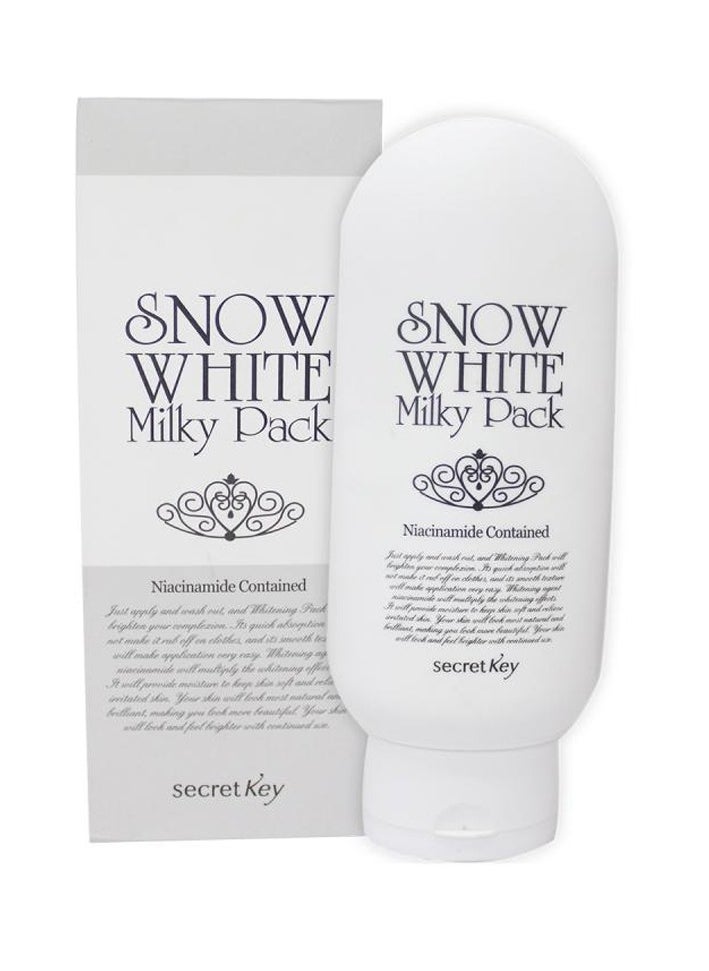 Secret Key Snow White Whitening Milky Pack 200grams  - Image 1