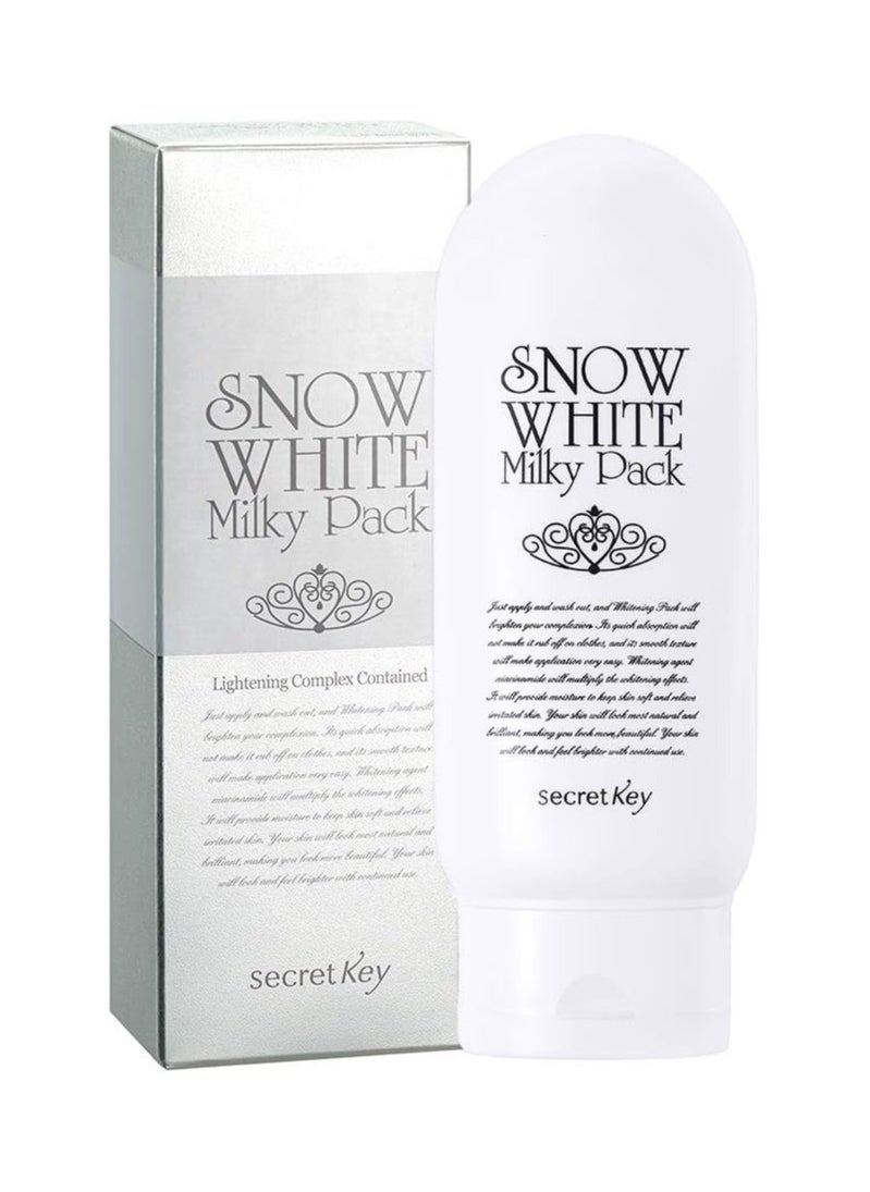 Secret Key Snow White Whitening Milky Pack 200grams  - Image 3