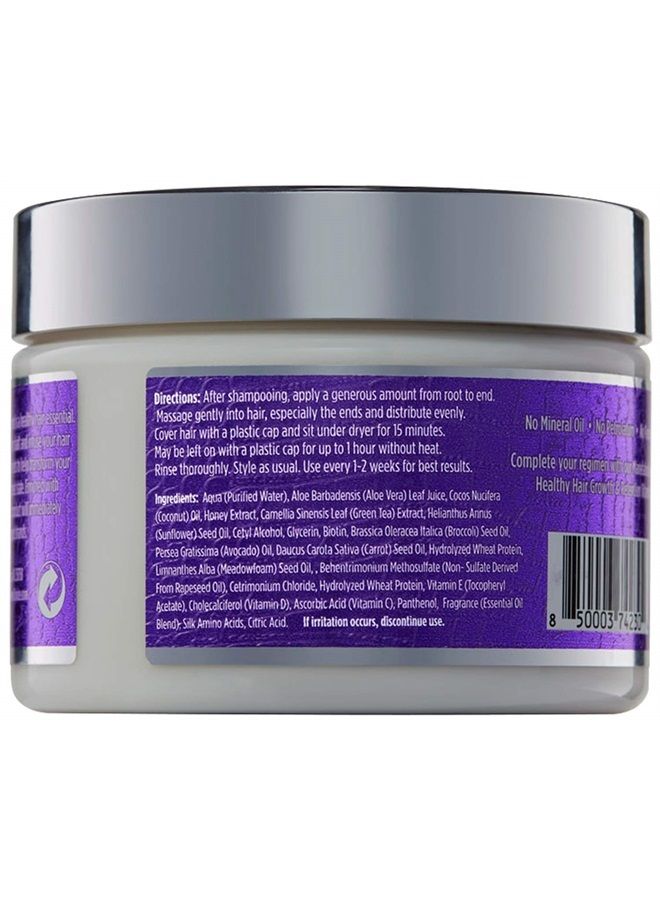 THE MANE CHOICE Alpha Green Tea & Carrot Strengthening & Restorative Treatment Hair Mask, 12 Ounce - Image 2