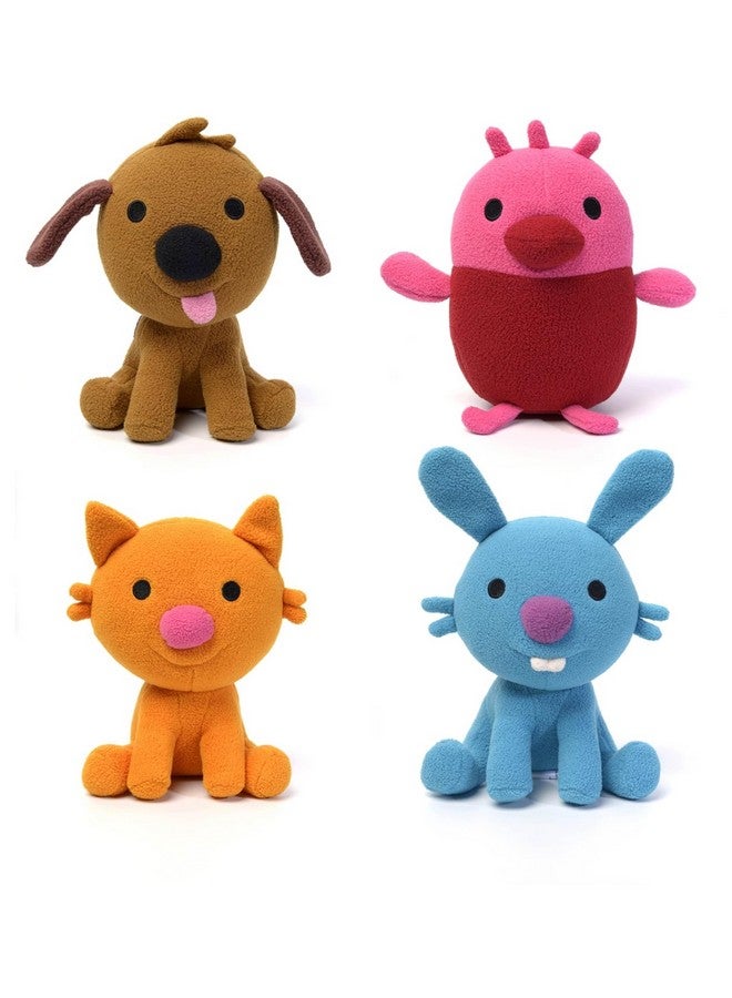 Sago Mini Plush Gift Pack, 4 Stuffed Animals With Transforming Cardboard Playhouse, Pretend Play Kids Toys For Boys & Girls Ages 3 And Up - Image 1