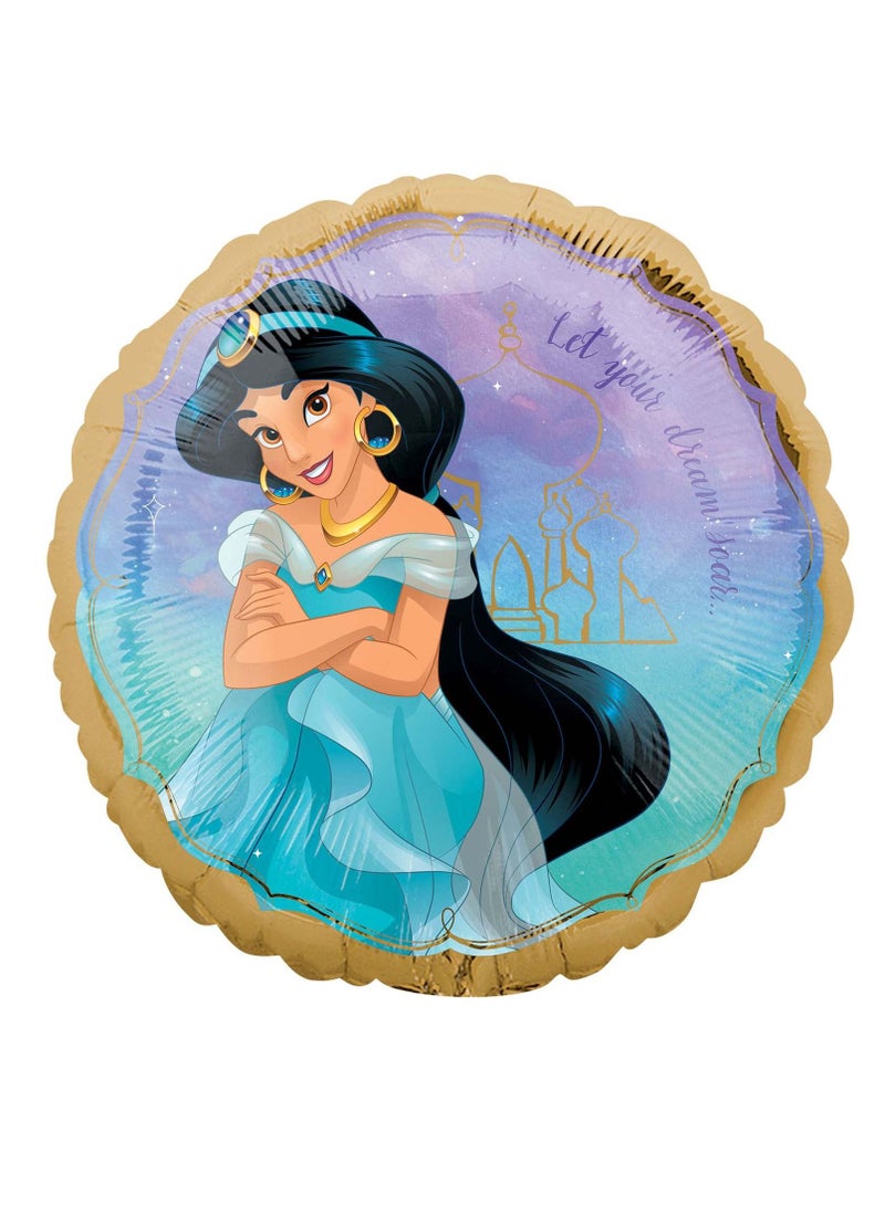 Amscan Disney Princess Jasmine Party Decor Kit, Includes Balloons Party Supplies - Image 2