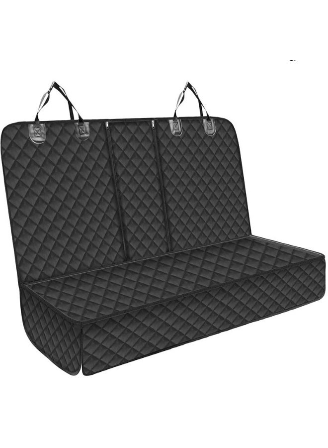CKIKH dog car seat cover, waterproof, scratch-resistant, non-slip hammock style, durable car trunk mat cover, with pet safety belt, suitable for cars and trucks. - Image 3