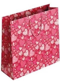 Sharp Color Cardboard Bag K3 Pink Hearts