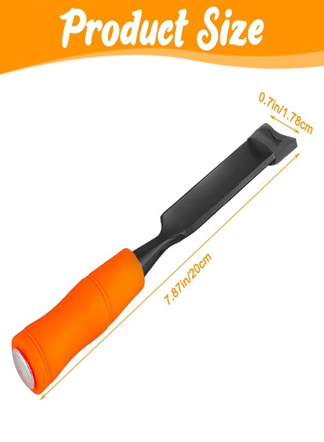 Loyanger Golf Grip Tape Stripper Remover Tool, Golf Grip Repair Tool, GOL-f Club Regripping Kit, Quick and Easy Graphite/Steel Shaft Tape Stripper Remover, GOL-f Gifts for Men(Color:Orange) - Image 2