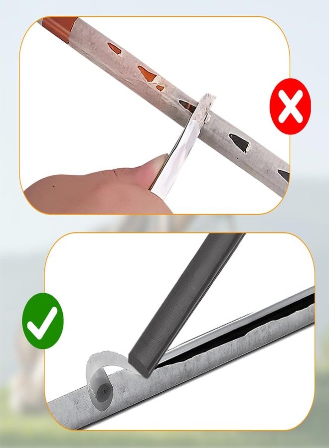 Loyanger Golf Grip Tape Stripper Remover Tool, Golf Grip Repair Tool, GOL-f Club Regripping Kit, Quick and Easy Graphite/Steel Shaft Tape Stripper Remover, GOL-f Gifts for Men(Color:Orange) - Image 4