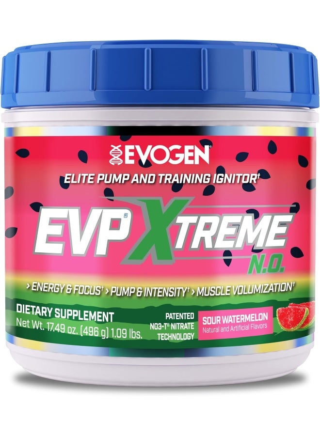 Evogen Nutrition إيفب 3D منشط خالي من الكافيين مكمل قبل التمرين مضخة مشعل أرجينين نترات سيترولين بيتا ألانين 40 حصة بطيخ