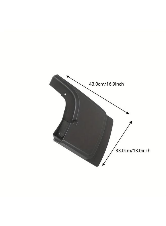 4 قطع واقيات الطين من ABS للشاحنات الصغيرة، مقاومة للماء ومتينة - Image 4