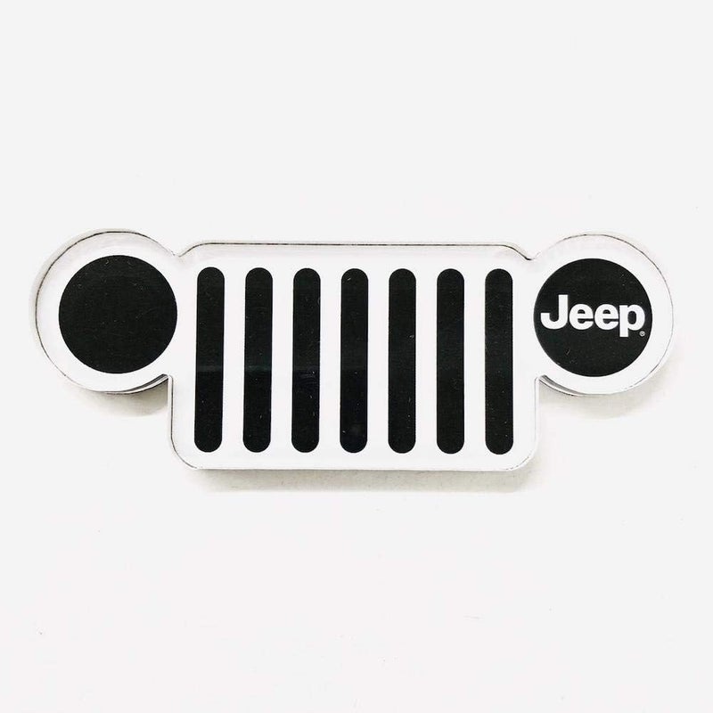 Jeep مغناطيس شعار شبكة جيب 385x125 - Image 2