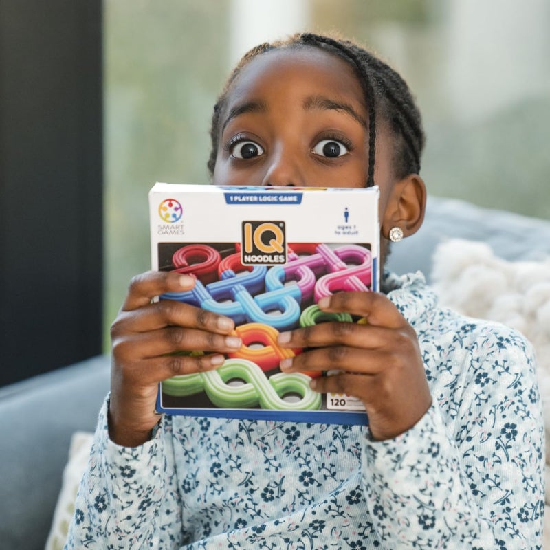 SmartGames IQ Noodles - A Travel Friendly Logic Puzzle for Ages 7 - Adult with 120 Challenges and 2 Play Modes! - Image 2