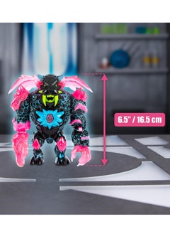 MrBeast Lab MrBeast Lab Apex Beast Neon Panther Collector Figure, Standing at 6.5 Inches/16.5cm Tall, with Extreme Detailing, Premium Packaging, 13 Points of Articulation and Chomp Jaw  - Image 2