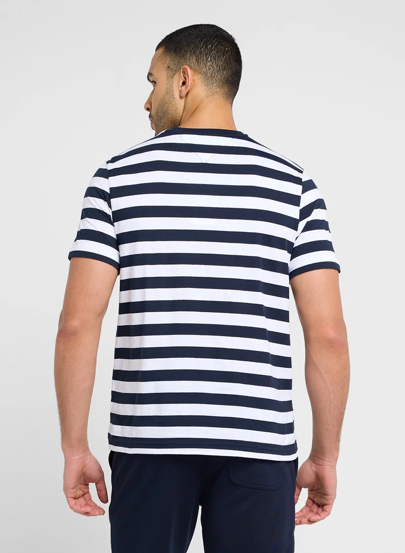 TOMMY HILFIGER Logo Crew Neck Short Sleeve T-Shirt