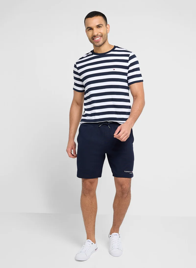TOMMY HILFIGER Logo Crew Neck Short Sleeve T-Shirt