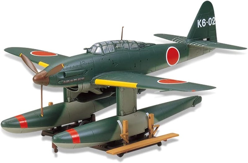 Tamiya Aichi M6A1 Seiran Model Kit - 1/72 Scale Aircraft with Detailed Cockpit - Image 1