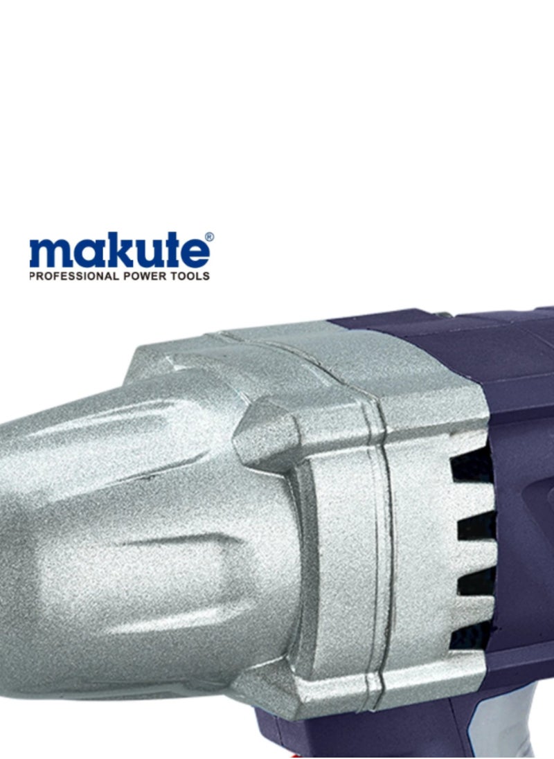 makute - 300W Electric Impact Wrench, 220-240V, 1700 RPM, 110 N.M Torque, Professional Power Tool with Aluminum Housing and Easy Carbon Brush Switch- EW112 - Image 1