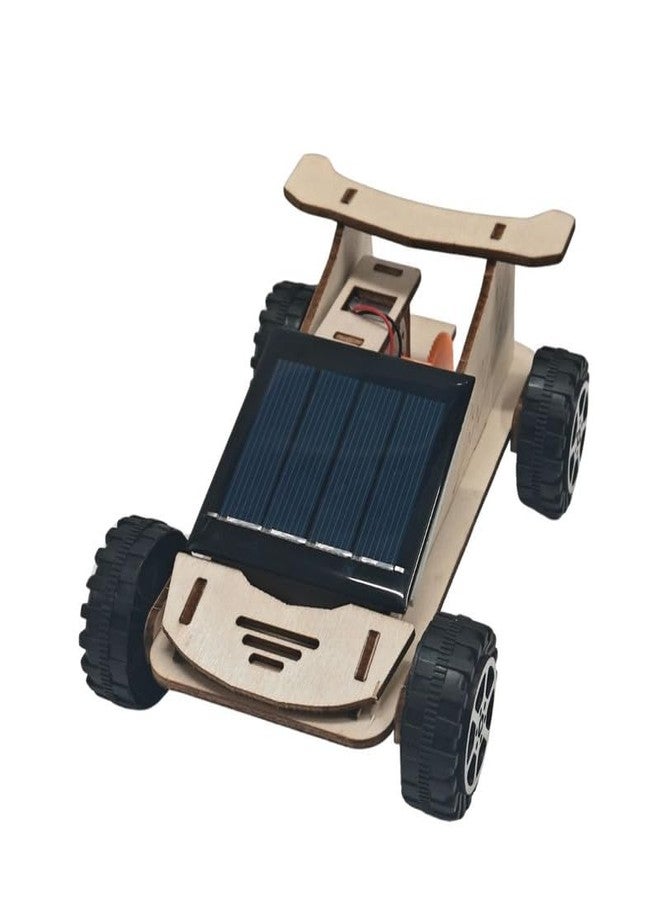 ESPtronics DIY Readymade Solar Panel Cell Toy Car Kit Science Working Model Project Experiment for School Students Kids - Image 1