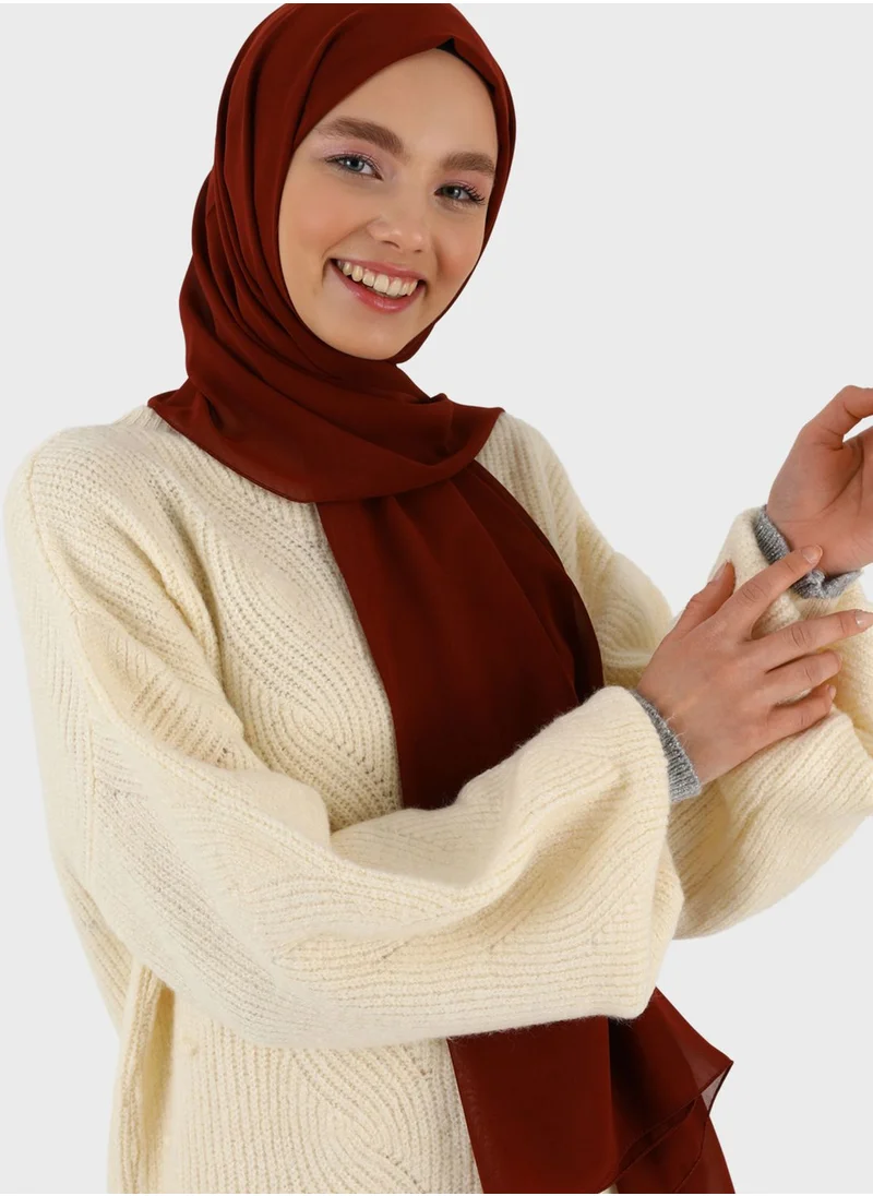 Tuva Shawl by Modanisa Chiffon Scarf