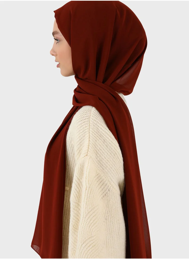 Tuva Shawl by Modanisa Chiffon Scarf