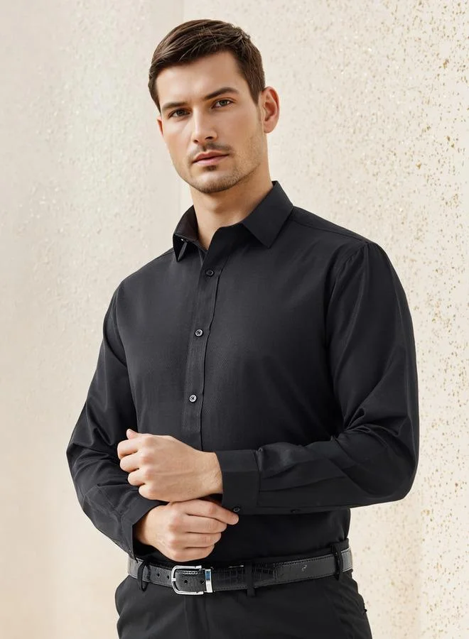 Splash FAV Regular Fit Dobby Formal Shirt