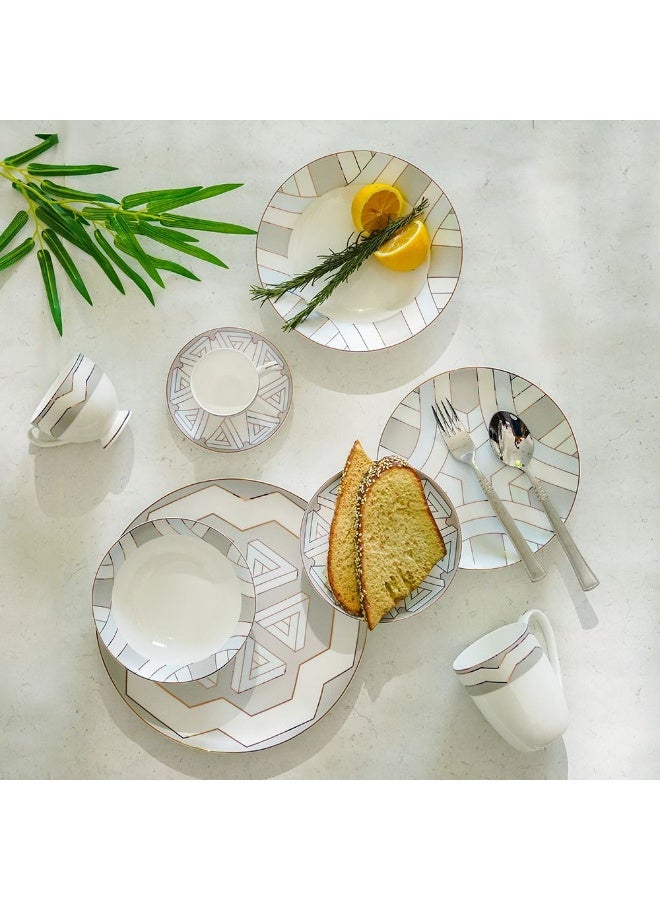 Danube Home Lincoln Fine Bone China Mug Elegant And Durable Perfect For Tea Or Coffee Premium Quality Classic Design Ideal For Home Office And Gifting 350Ml - Image 3