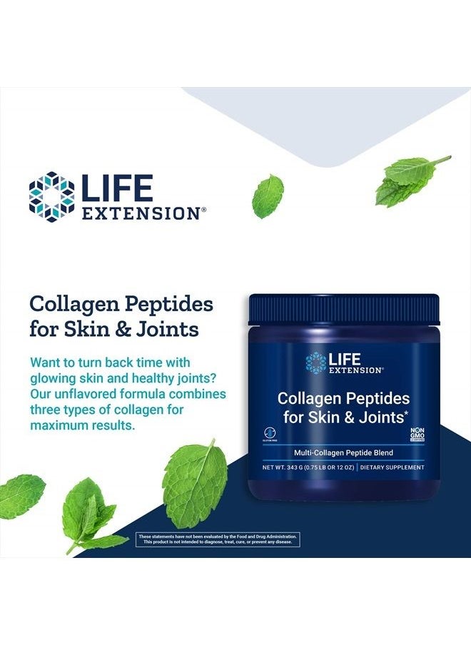 Life Extension - Collagen Peptides for Skin & Joints 12 oz - Image 1