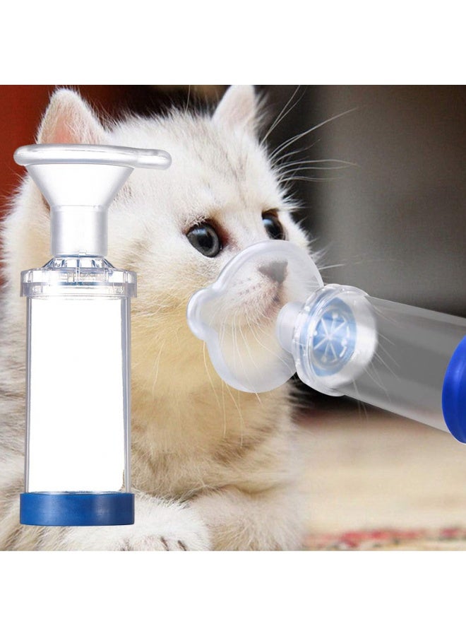 عام **قناع استنشاق يدوي للحيوانات الأليفة - غرفة هواء سعتها 175 مل، لأجهزة علاج التنفس للقطط والكلاب** - Image 1