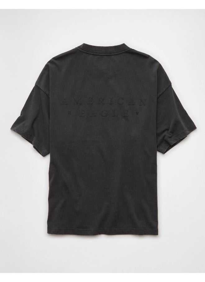 American Eagle - AE Oversized Graphic T-Shirt - Image 1