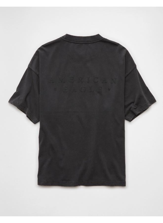 American Eagle AE Oversized Graphic T-Shirt - Image 2