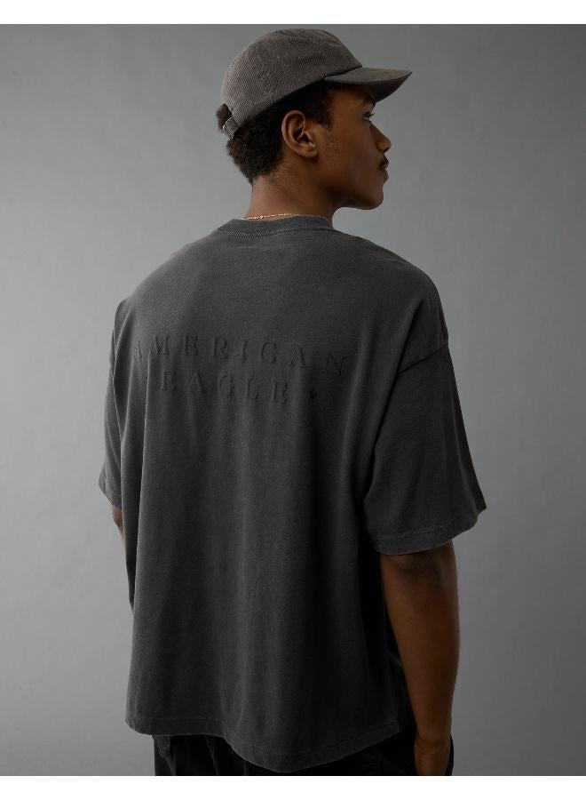 American Eagle AE Oversized Graphic T-Shirt - Image 4