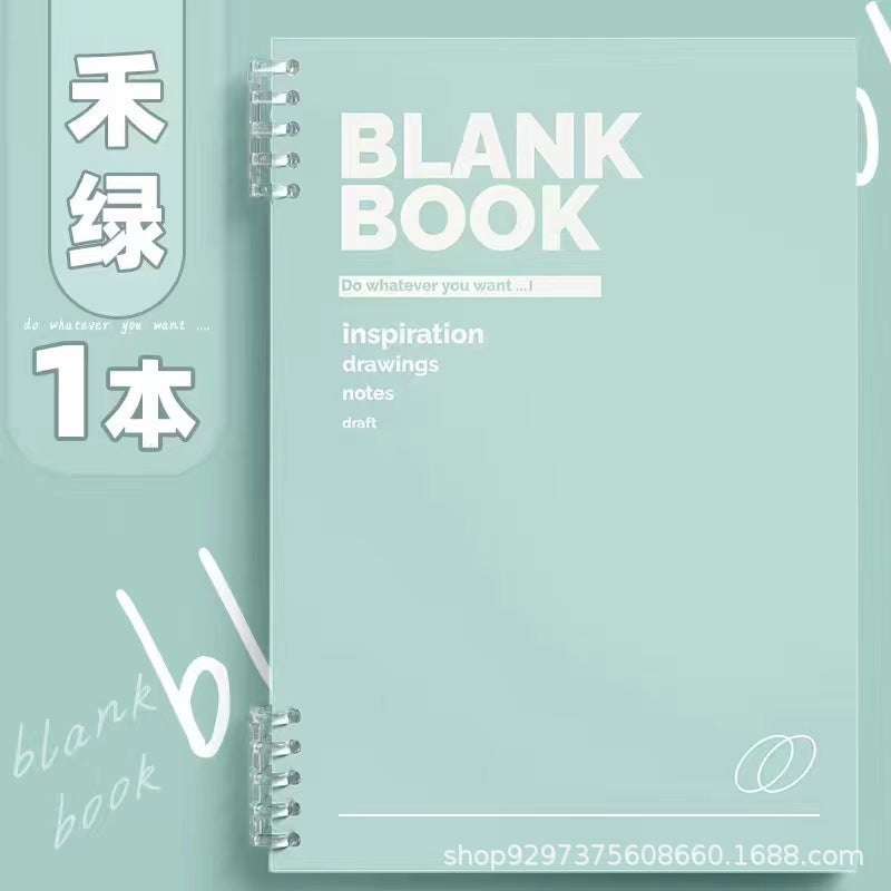 B5 Simple Loose-Leaf Notebook Detachable Hands-Free Ins Notebook Student Thickened Notebook Spot - Image 1