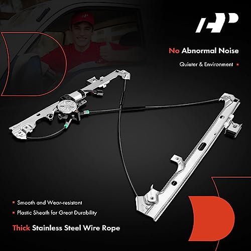 A-Premium منظم نافذة كهربائي أمامي جانبي للسائق مع محرك بديل لشيفروليه سيلفرادو تاهو جي إم سي يوكون XL سييرا إسكاليد بيك أب شاحنة SUV 2000-2006 - Image 5