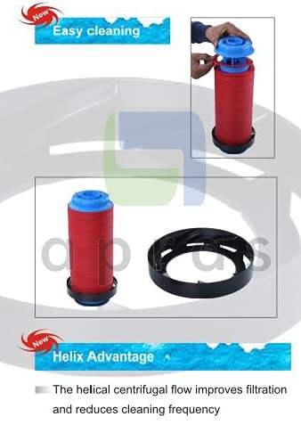 APRAS APRAS Filter 2 TType Ultra DISC Filter for Drip Irrigation Size 2 inch 50mm Flow Rate 25k LTRHr Made in India APDF2550 - Image 4
