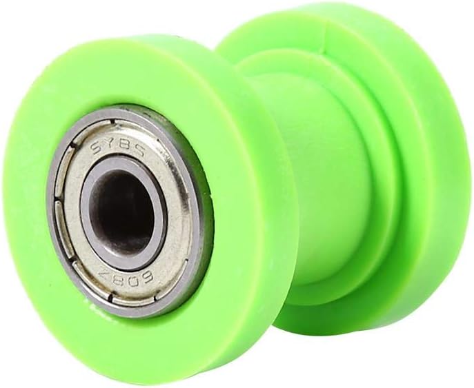 woobles for tao gc110 chain tensioner  10mm Chain Roller,Slider Tensioner Wheel Guide Pit Dirt Mini Bike Moto(Green) - Image 1