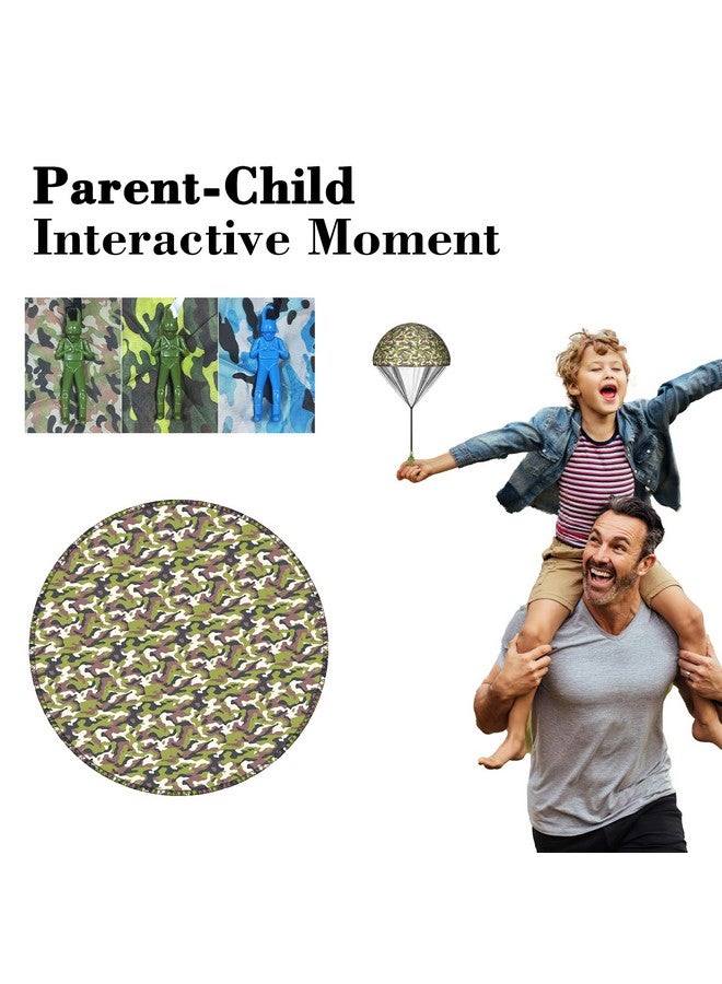 PGXT Parachute Toy for Kids, Army Outdoor Toys Flying Parachute Men, Inside & Outside Toys for or 3 4 5 6 7 8 9 10 11 12 Year Old, Easter Basket Stuffers for Kids, Unique Boys Party Favors - Image 4