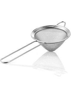 Generic Fine Mesh Tea Strainer Cocktails Strainer Stainless Steel Colander with sturdy handle  - Image 1