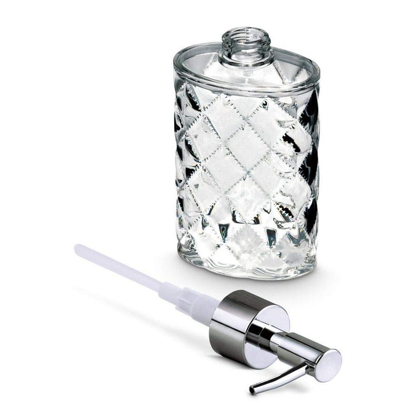 Freelance Crystal Acrylic Soap Dispenser, Shower Lotion, Gel, Conditioner, Liquid Shampoo Pump, Transparent - Image 2