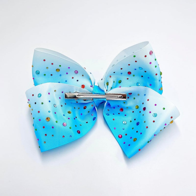Glitters دبوس شعر إلسا الأزرق الكبير المزخرف والعصري للنساء والفتيات - Image 3