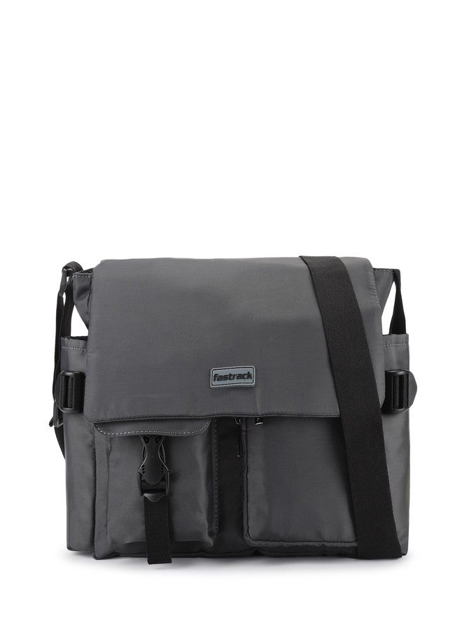 fastrack حقيبة س sling من فاستراك للرجال والنساء | حزام قابل للتعديل والفصل | جيوب وصول سريع مع منظمات داخلية | حقيبة مراسلة نايلون متينة - Image 1