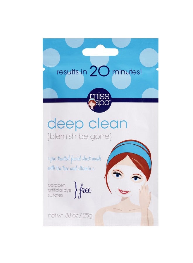 MISS SPA Facial Sheet Mask Deep Clean - Image 1