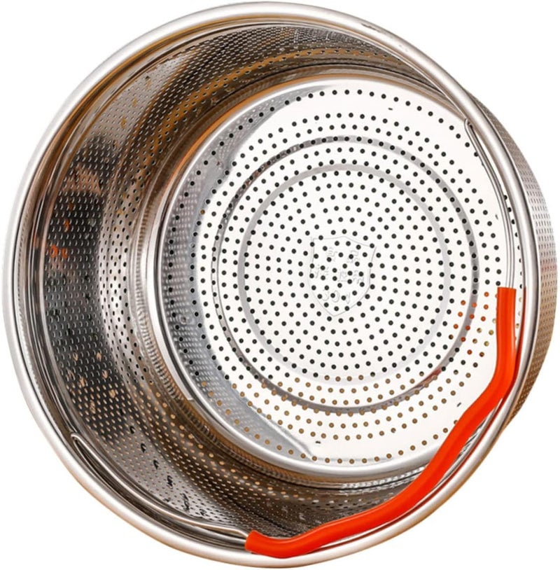Kitchen Steamer Rack Stainless Steel Steaming Basket for Rice Cooker Food Steaming Holder Lightweight Design Easy to Clean Suitable for Home and Restaurant Use - Image 1