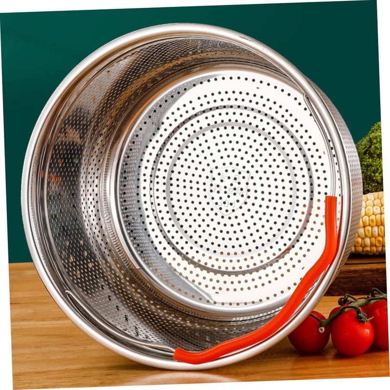 Kitchen Steamer Rack Stainless Steel Steaming Basket for Rice Cooker Food Steaming Holder Lightweight Design Easy to Clean Suitable for Home and Restaurant Use - Image 5