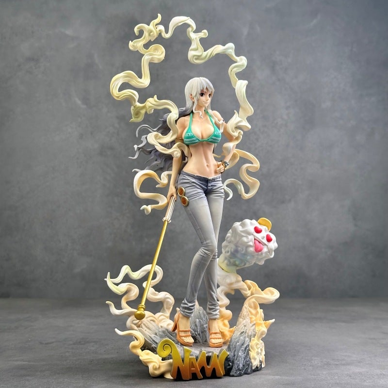 One Piece Luffy Nika Nami PVC Figure 30cm Statue - Image 3