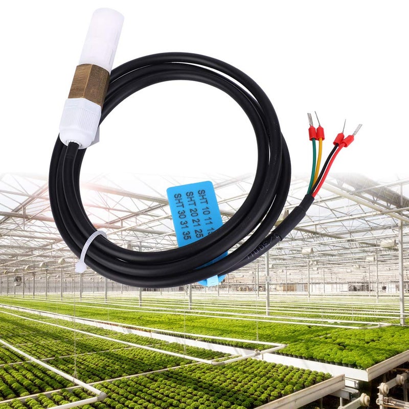 Digital Temperature Humidity Sensor, Copper Plastic Housing, Soil - High Reliability, Long - Term Stability, Ideal for Indoor and Outdoor Use (Type 1) - Image 5