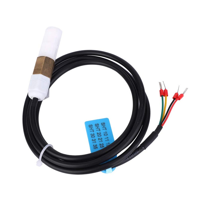 Digital Temperature Humidity Sensor, Copper Plastic Housing, Soil - High Reliability, Long - Term Stability, Ideal for Indoor and Outdoor Use (Type 1) - Image 1